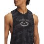 Męski top treningowy Under Armour Project Rock Camo Tank - czarny