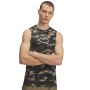 Męski top treningowy Under Armour Project Rock Camo Tank - multikolor