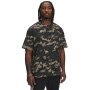 UNDER ARMOUR Męska koszulka treningowa Under Armour Project Rock Hwt AOP SS  khaki Khaki