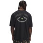 Męski t-shirt z nadrukiem Under Armour Project Rock Hwt SS - czarny