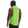 Męski top treningowy z kapturem Under Armour Project Rock Wire SL HD - zielony