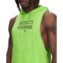 Męski top treningowy z kapturem Under Armour Project Rock Wire SL HD - zielony