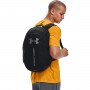 Plecak treningowy uniseks UNDER ARMOUR UA Hustle Lite Backpack - czarny
