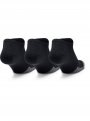 mini: Skarpety treningowe UNDER ARMOUR Heatgear NS 3-pack - czarne  (2)