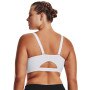 Biustonosz treningowy Under Armour UA SmartForm Evolution Mid - biały