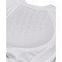 Biustonosz treningowy Under Armour UA SmartForm Evolution Mid - biały