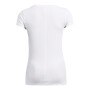 Damska koszulka treningowa Under Armour Tech Mesh SS - biała