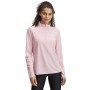 UNDER ARMOUR Damski longsleeve treningowy Under Armour Tech Rib 1/2 Zip  różowy Różowy