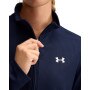 Damski longsleeve treningowy Under Armour Tech Rib 1/2 Zip - granatowy