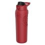 UNDER ARMOUR Bidon Under Armour UA 24oz Command Red/Red 700 ml  czerwony Czerwony