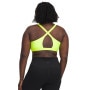 Biustonosz treningowy Under Armour UA Crossback Low Bra - żółty