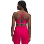 Biustonosz treningowy Under Armour UA Crossback Low Bra - różowy