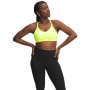 Biustonosz treningowy Under Armour UA Crossback Low Bra - żółty