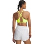 Biustonosz treningowy Under Armour UA Crossback Low Bra - żółty