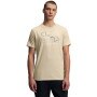 UNDER ARMOUR Męski tshirt z nadrukiem Under Armour UA Gl Foundation Update SS  beżowy Beżowy