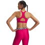 Biustonosz treningowy Under Armour UA HeatGear High - różowy