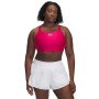 Biustonosz treningowy Under Armour UA HeatGear High - różowy