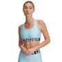 UNDER ARMOUR Biustonosz treningowy Under Armour UA Hg Authentics Mid Branded  niebieski Niebieski
