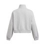 Damska bluza dresowa Under Armour UA Icon Fleece OS HZ - szara