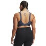 Biustonosz treningowy Under Armour UA Infinity High 2.0 Bra - granatowy