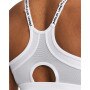 Biustonosz treningowy Under Armour UA Infinity Low 2.0 Bra - biały