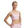 UNDER ARMOUR Biustonosz treningowy Under Armour UA Infinity Mid 2.0 Bra  różowy Różowy