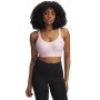 Biustonosz treningowy Under Armour UA Infinity Mid 2.0 Bra - różowy
