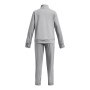 Dziewczęcy dres komplet treningowy Under Armour EM Knit Track Suit - szary