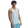Męski top do biegania Under Armour UA Launch Singlet - niebieski