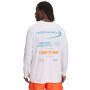 Męski longsleeve z nadrukiem Under Armour UA Workwear Logo - biały