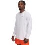 Męski longsleeve z nadrukiem Under Armour UA Workwear Logo - biały