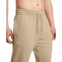 mini: Męskie spodnie dresowe Under Armour UA Rival Fleece Joggers - beżowe (4)