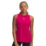 Damski top z nadrukiem Under Armour UA Rival Muscle Tank - różowy
