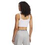 Damski top basic Under Armour UA Rival Rib Baby Tank - biały