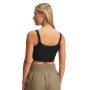Damski top basic Under Armour UA Rival Rib Baby Tank - czarny