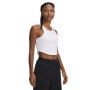 UNDER ARMOUR Damski top basic Under Armour UA Rival Rib Tank  biały Biały