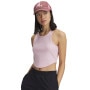 Damski top basic Under Armour UA Rival Rib Tank - różowy
