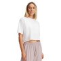 UNDER ARMOUR Damski tshirt croptop Under Armour UA Rival SS  biały Biały