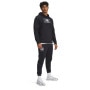 UNDER ARMOUR Męskie spodnie dresowe Under Armour UA Rival Terry Logo Jogger  czarne Czarny
