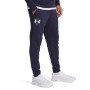 Męskie spodnie dresowe Under Armour UA Rival Terry Logo Jogger - granatowe