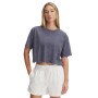 UNDER ARMOUR Damski tshirt basic Under Armour UA Rival Wash SS  szary Szary