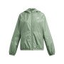 UNDER ARMOUR Dziewczęca kurtka wiatrówka Under Armour UA Sport Windbreaker Jkt  zielona 349
