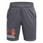 UNDER ARMOUR Chłopięce spodenki treningowe Under Armour UA Tech Logo Shorts  szare  Szary
