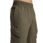 Męskie spodnie treningowe cargo UA Unstoppable Cargo Pant - oliwkowe/khaki