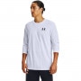 mini: Męski longsleeve treningowy Under Armour  Sportstyle Left Chest Ls - biały (1)