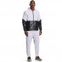 Męskie spodnie treningowe UNDER ARMOUR Recover Legacy Pant - białe