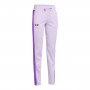 Dziewczęce spodnie treningowe Under Armour Fleece Pants - fioletowe