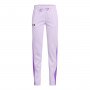 UNDER ARMOUR Dziewczęce spodnie treningowe Under Armour Fleece Pants  fioletowe Fioletowy