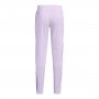 Dziewczęce spodnie treningowe Under Armour Fleece Pants - fioletowe