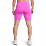 mini: Damskie kolarki dzianinowe Under Armour Campus 7in Short - różowe (4)